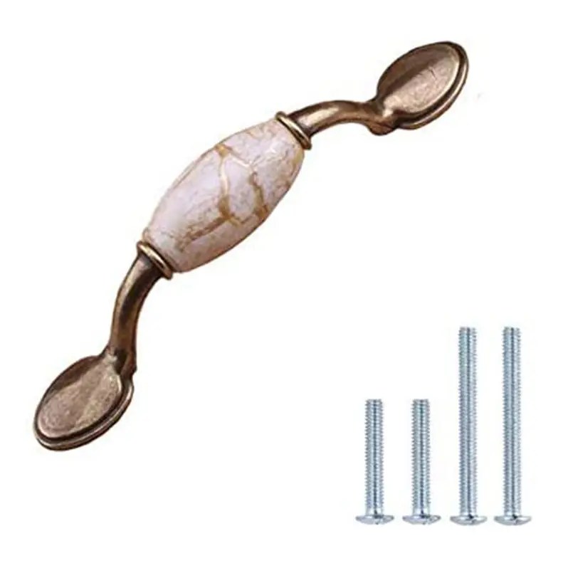 China Porcelain knobs ceramic knobs Handle pull factory and