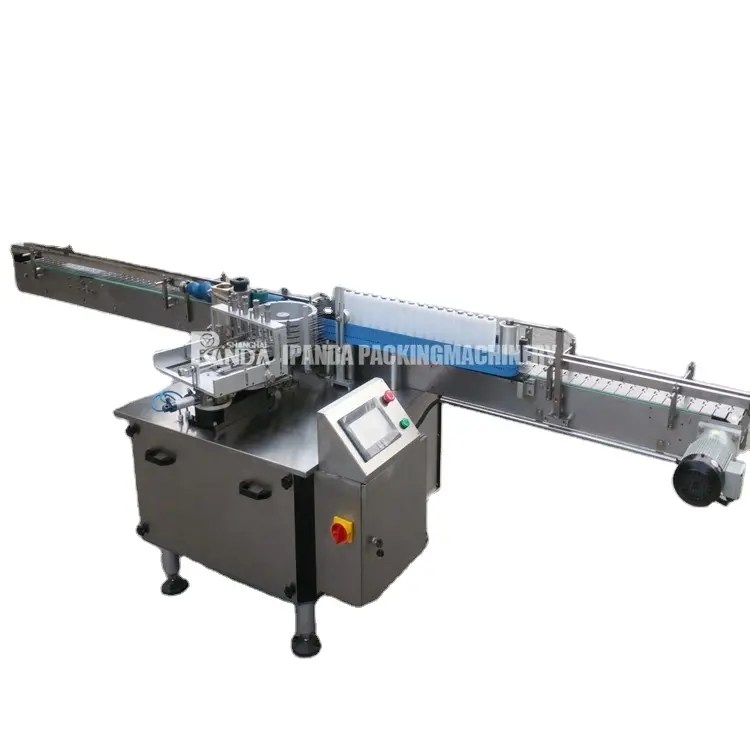 Best Wine Glass Bottle Wet Cold Glue Paper labeler Labeling Machine