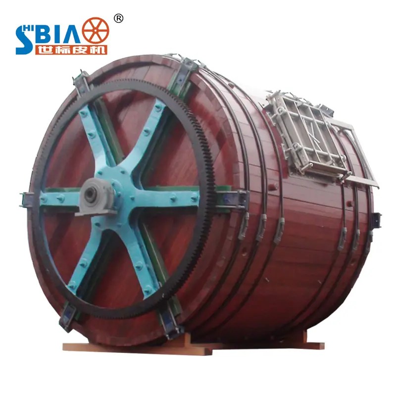Wholesale Machine Parts For Tannery Overloading Wooden Drum