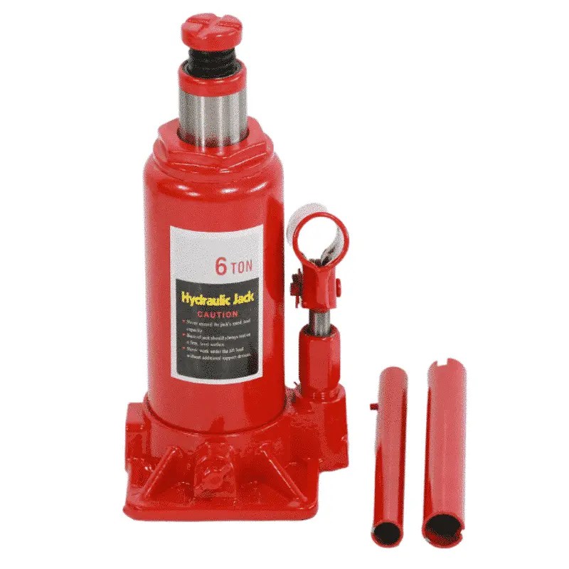 China 6 Ton Hydraulic Bottle Jack With Pressure Gauge Manufacturer and Supplier Shuntian