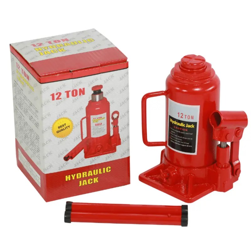China Automatic 12 Ton Air Hydraulic Bottle Jack With Heavy Duty High