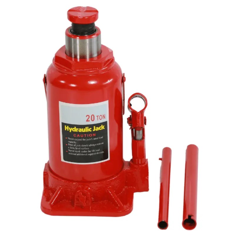China 20 Ton Hydraulic Bottle Jack With Lighting Tool Manufacturer and