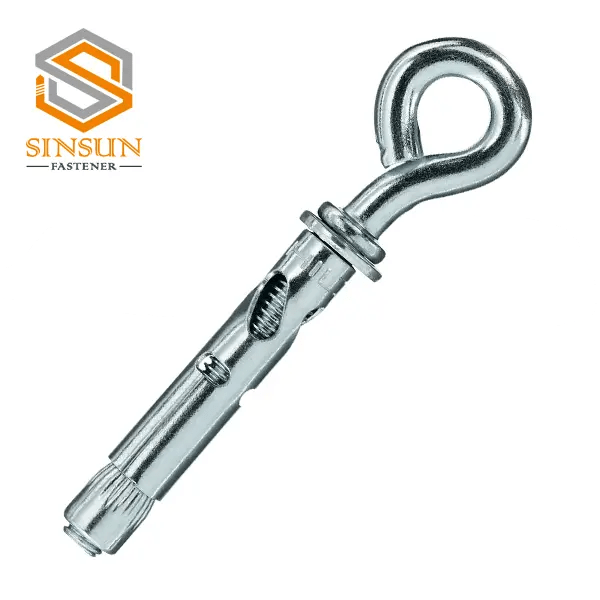 Wholesale Zinc Plated Concrete Screw Eye Bolt Manufacturer and Supplier