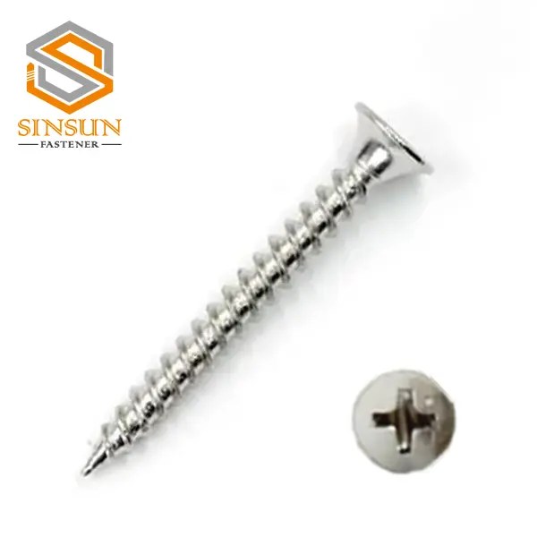 Wholesale Nickel Plated Drywall Selftapping Screw Manufacturer and