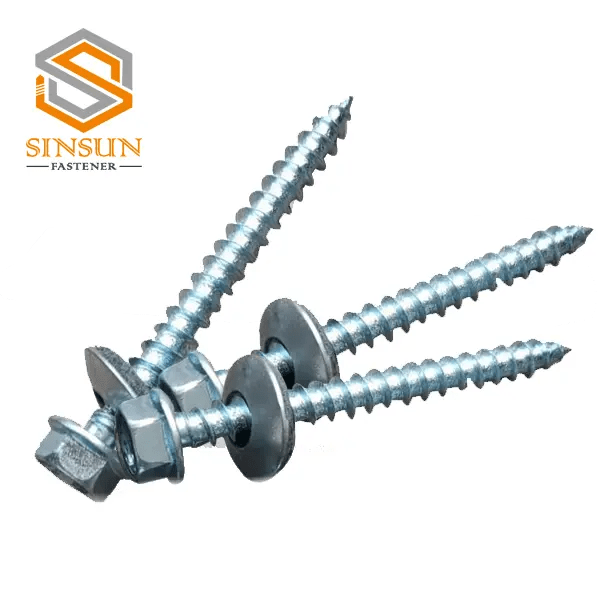 Wholesale self tapping sheet metal screws with rubber washer