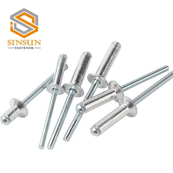 Wholesale Open Type Domed Head Aluminium Blind Pop Rivets Manufacturer