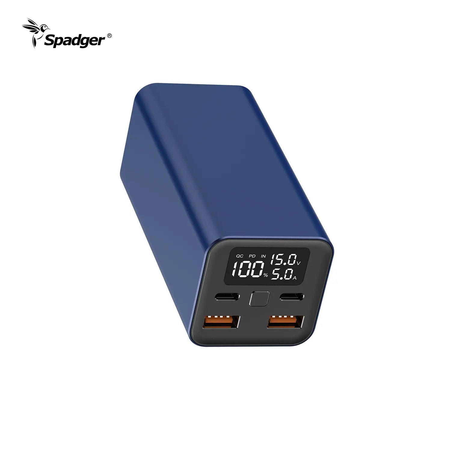 Custom PD65W Laptop power bank 20000mAh LED Display Portable charger high capacity fast charging