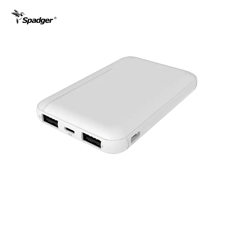 Custom Original Factory ultra slim dual usb power bank 10000mah mini