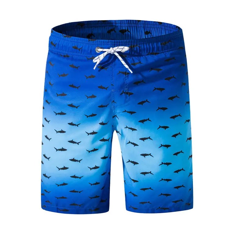 Wholesale OEM Mens Swimming Shorts With Zip Pockets Factory Mens Swim