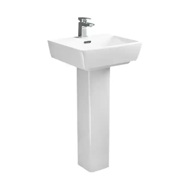 Wholesale Various specifications wash hand basin pedestal free standing basin lavatory sink