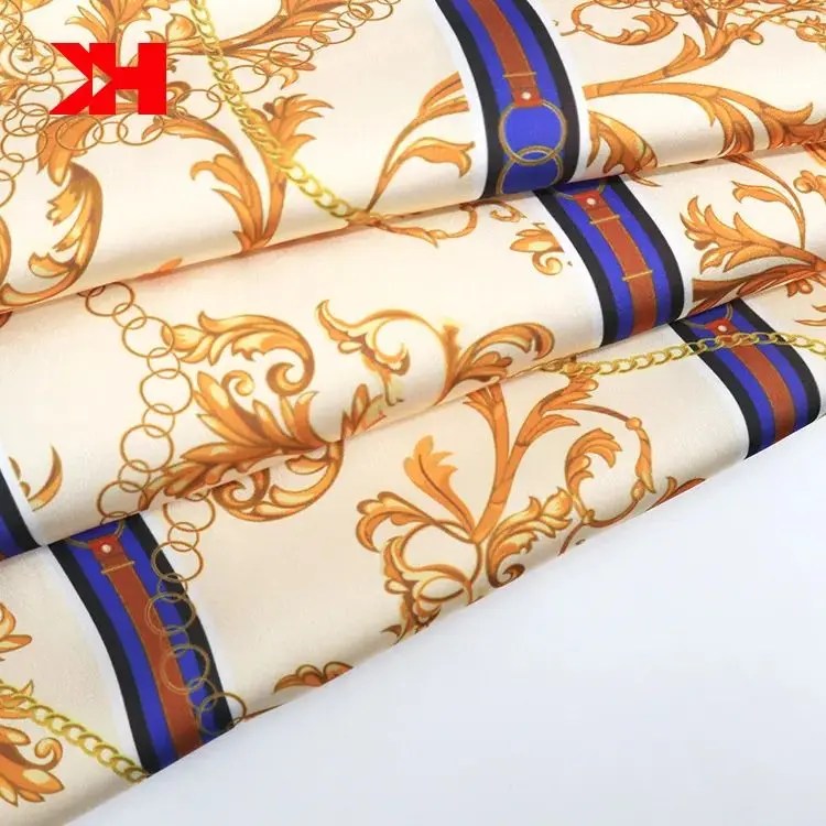 Wholesale 100 silk custom printed milk silk fabric Manufacturer and