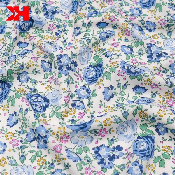 Wholesale custom digital print London liberty 100 cotton fabrics tana