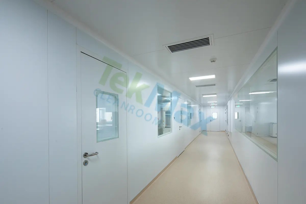 Full stainless steel clean room door