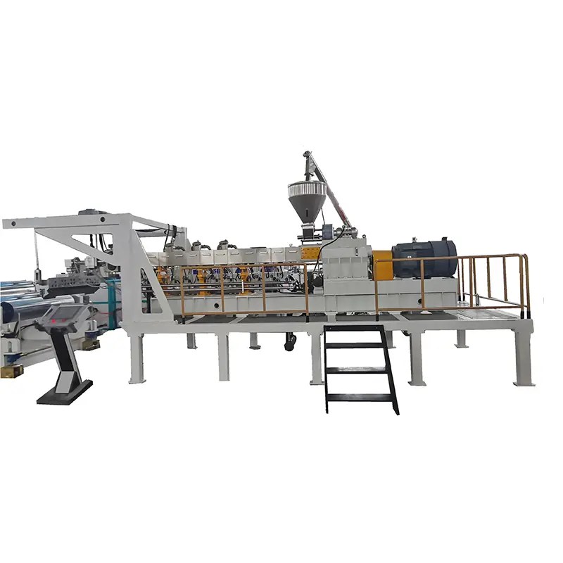 China High definition Factory PET Plastic Sheet Extruder Machine