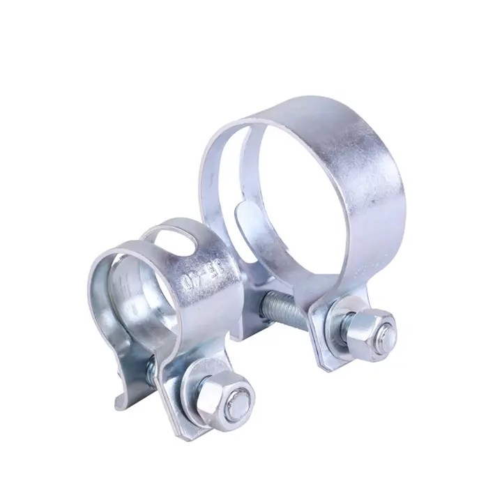 China Chinese wholesale Steel Pipe Clamp Galvanized Steel Mangote