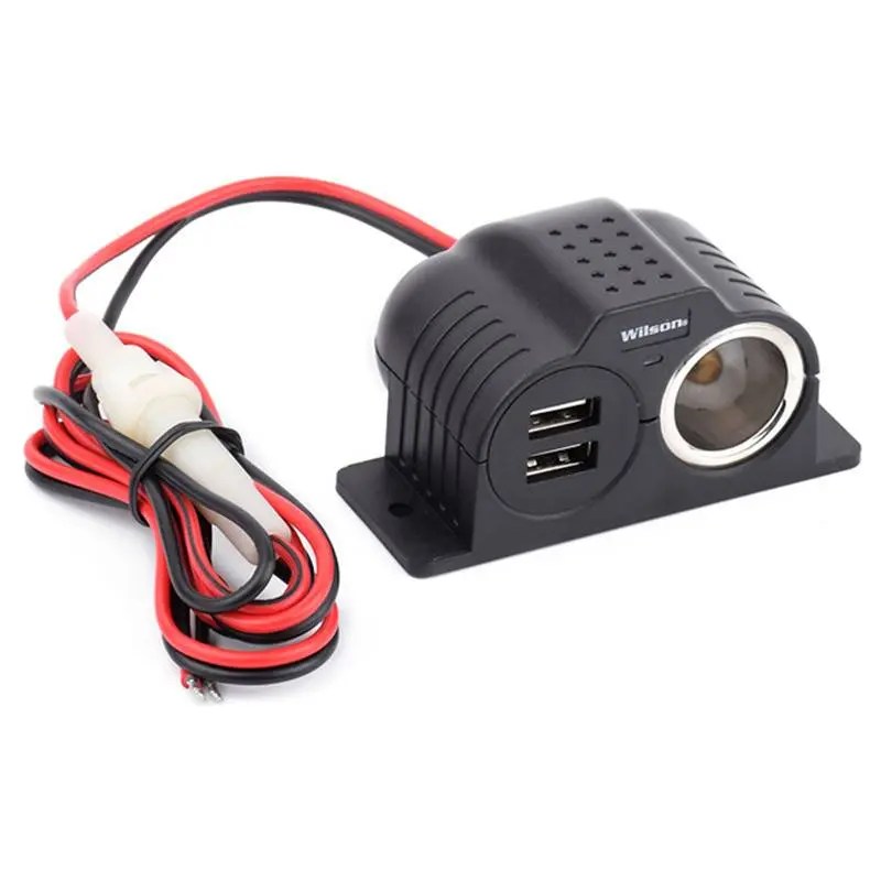 China 2018 Latest Design 20 Amp Battery Charger Dash mount 12V car cigarette lighter socket