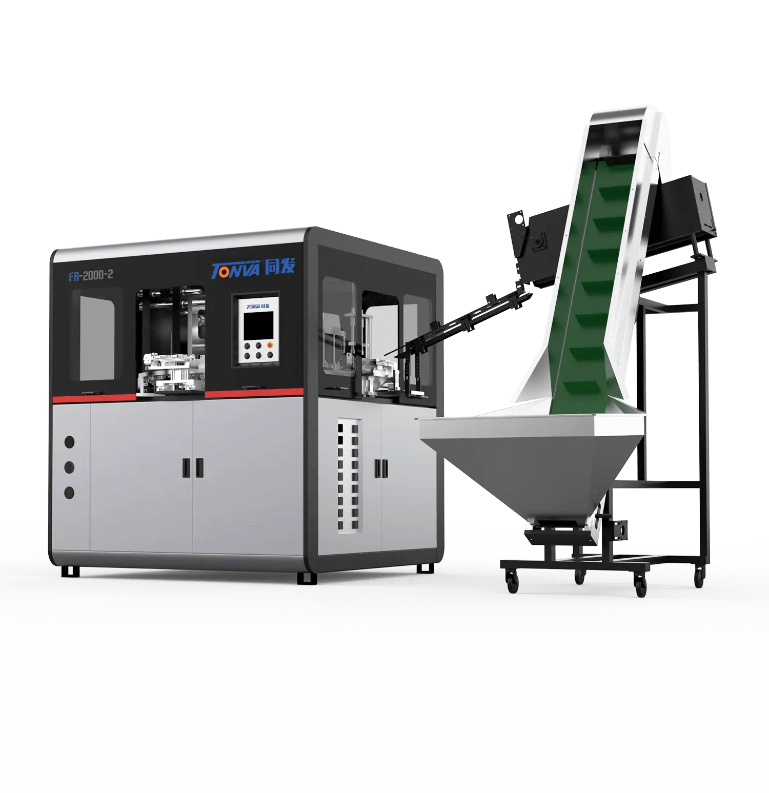 China Fully automatic low prices 2 liter small PET plastic water bottle