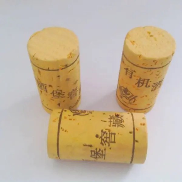 China natural cork compound cork for wine glass bottle Supplier and