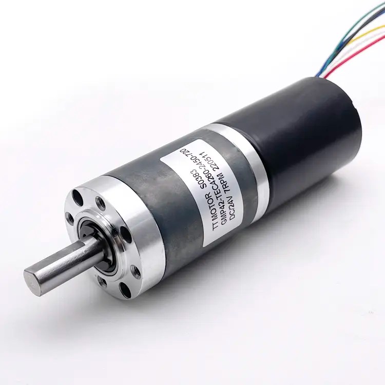 China DC 12v 24v Low Speed Motor Brushless Gear Motor