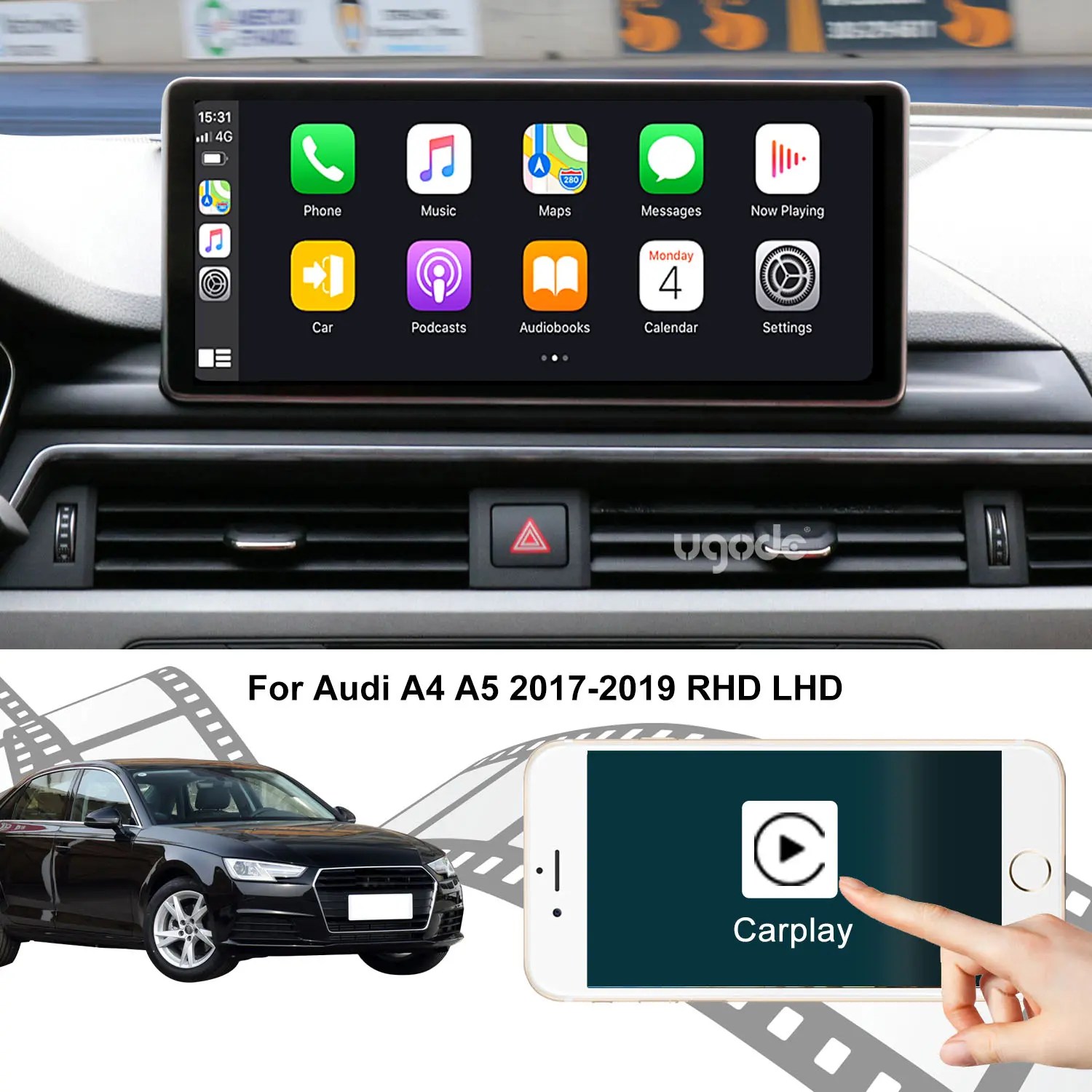China AUDI A4 A5 20172019 Android Display Autoradio CarPlay