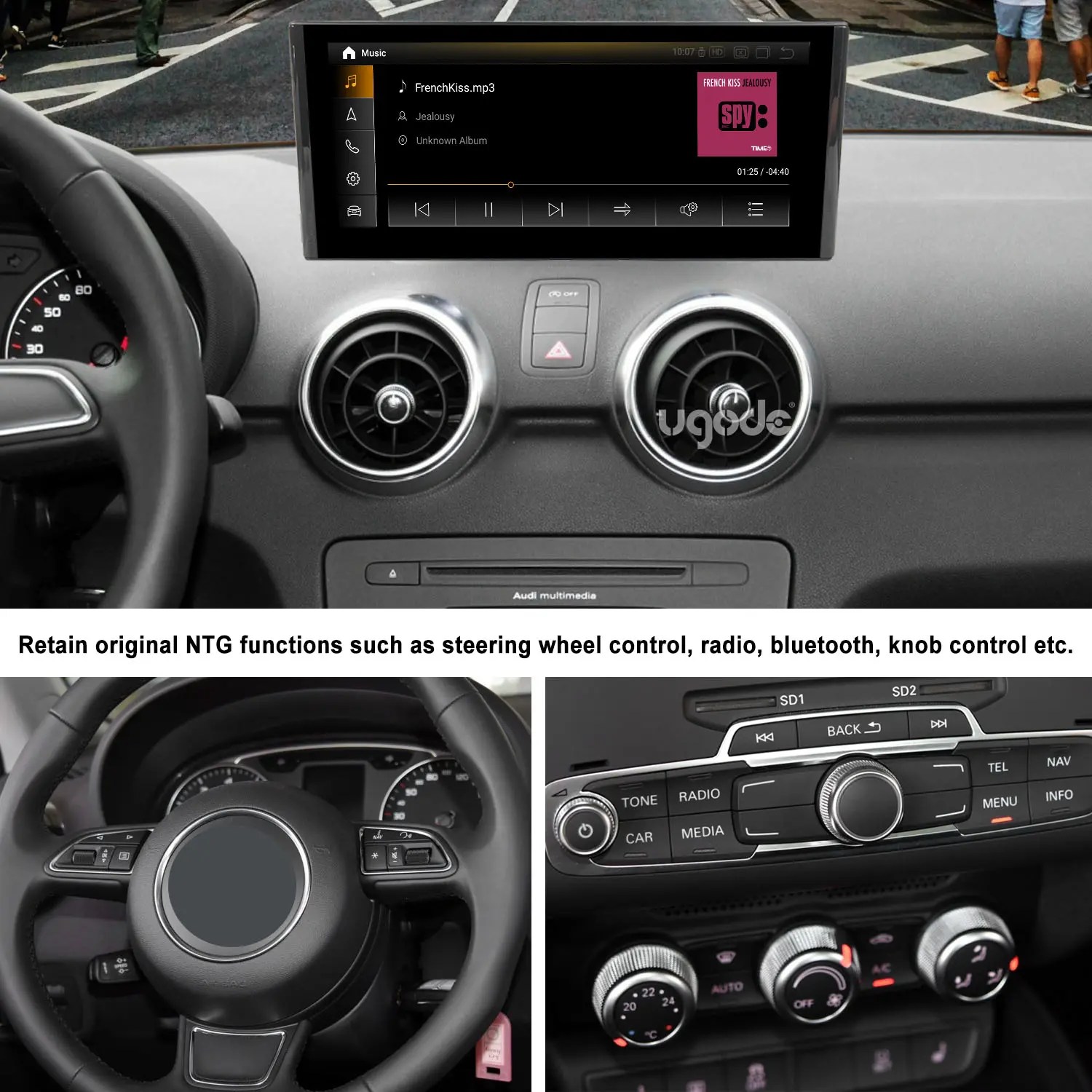 China AUDI A1 20122018 Android Display Autoradio CarPlay Manufacturer
