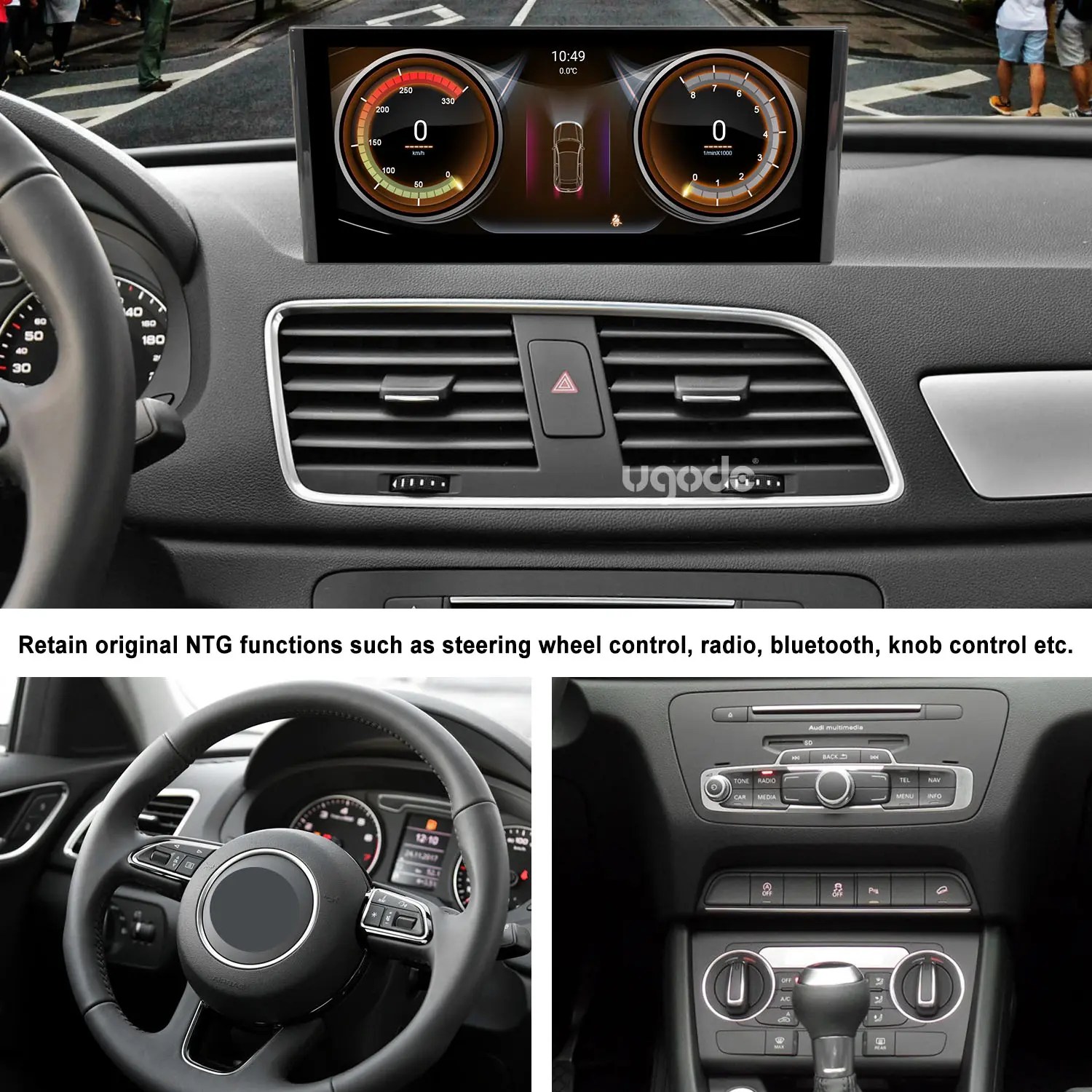 China AUDI Q3 20132018 Android Display Autoradio CarPlay Manufacturer