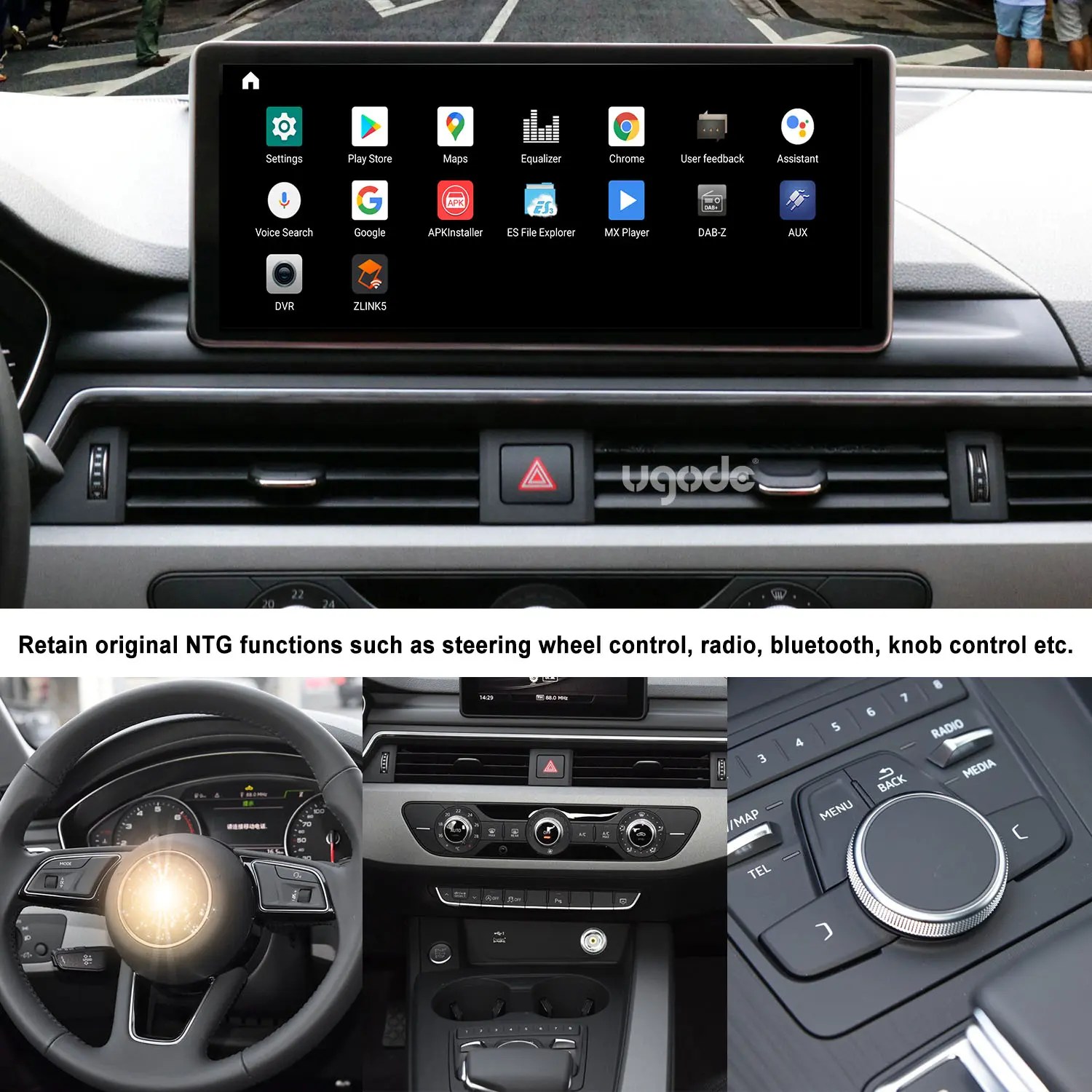 China AUDI A4 A5 20172019 Android Display Autoradio CarPlay