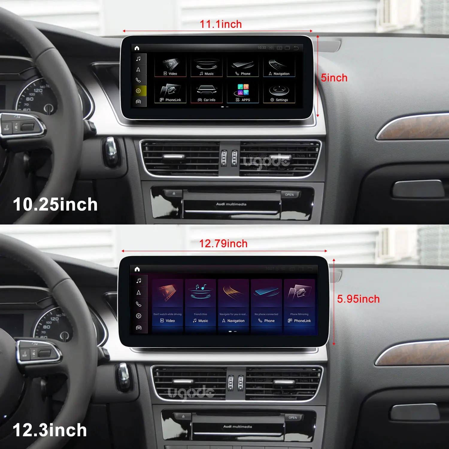 China Mercedes Benz W204 S204 Android Screen Autoradio CarPlay Manufacturer and Supplier Ugode