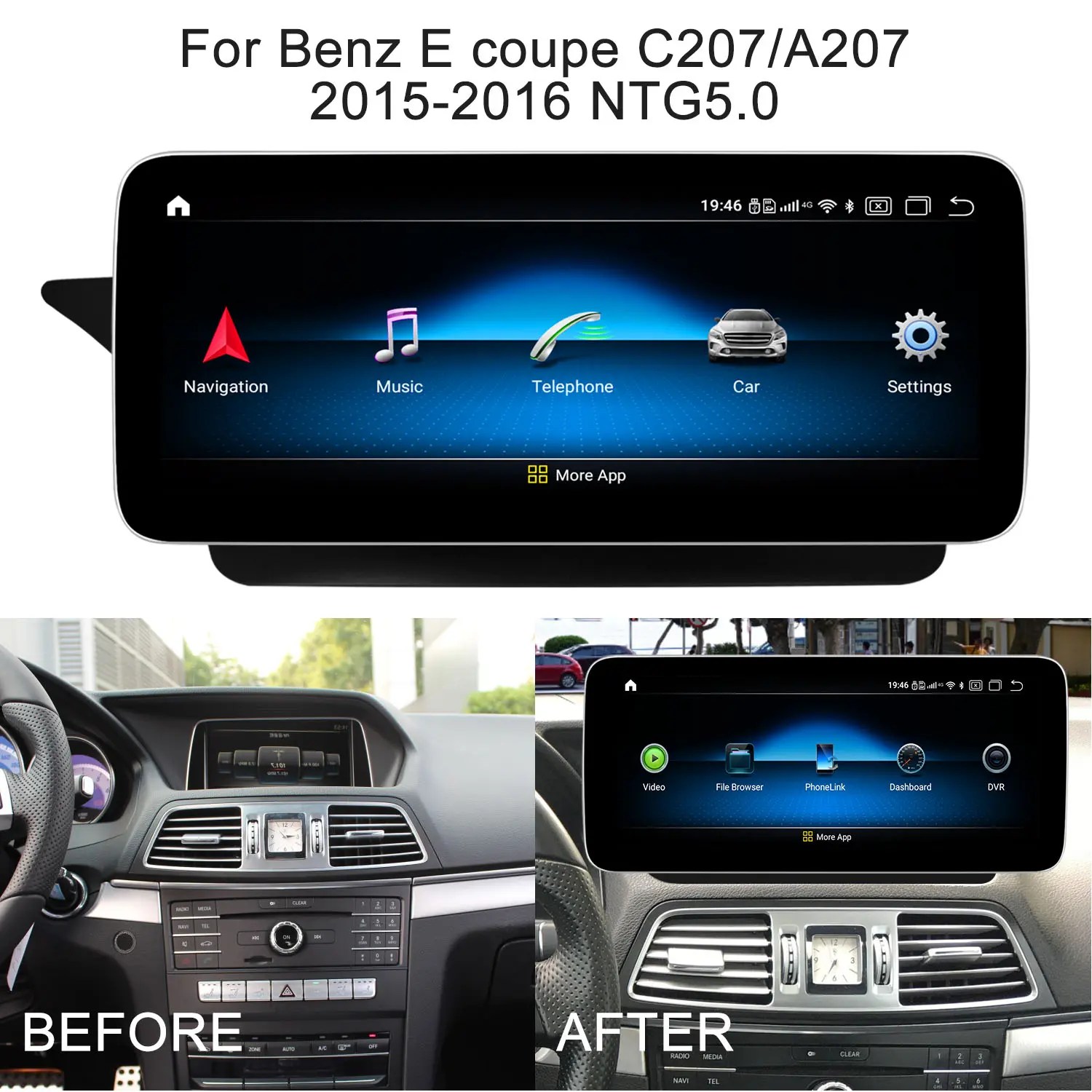 China China wholesale Mercedes Benz C300 Touch Screen Upgrade