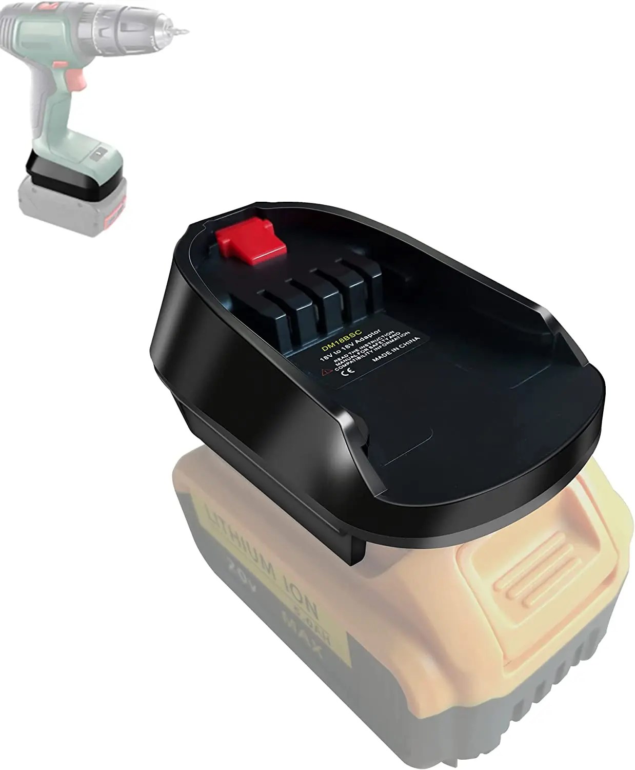 Tool Battery Charger, Power Tool Battery Adapter Yourun