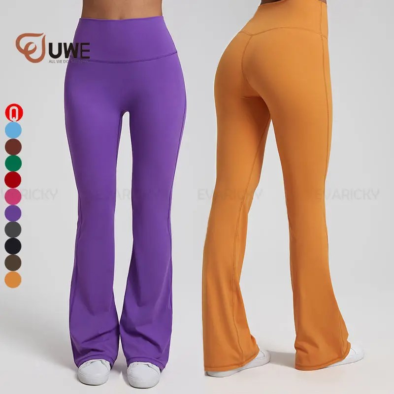 Yoga Flared Pants Seamless Workout Outdoor Leggings（90） Manufacturer