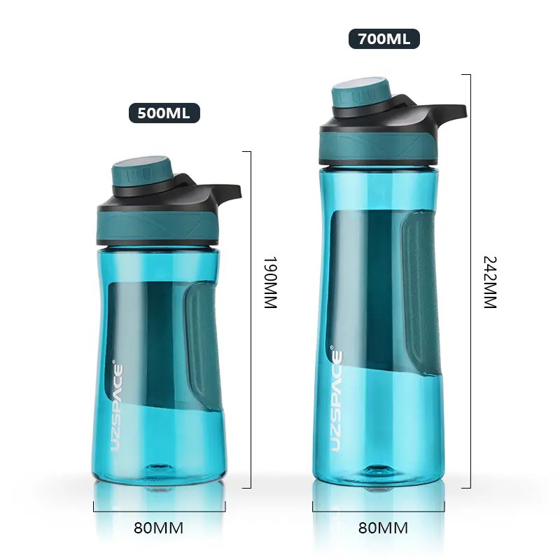 Wholesale Sports Water Bottle Plastic Factories 700ml UZSPACE Bottle