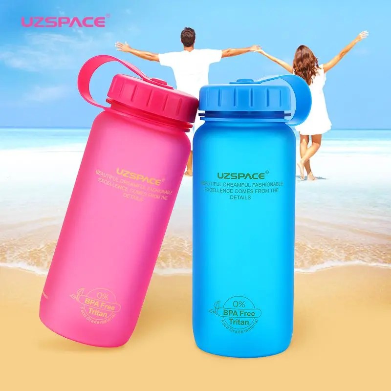 Wholesale 650ml UZSPACE Tritan Custom Plastic Bpa Free Travel Plastic