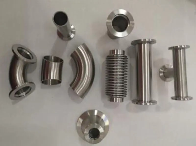 China Vacuum Fittings Ultrahigh Vacuum Flange Fitting & Components KF