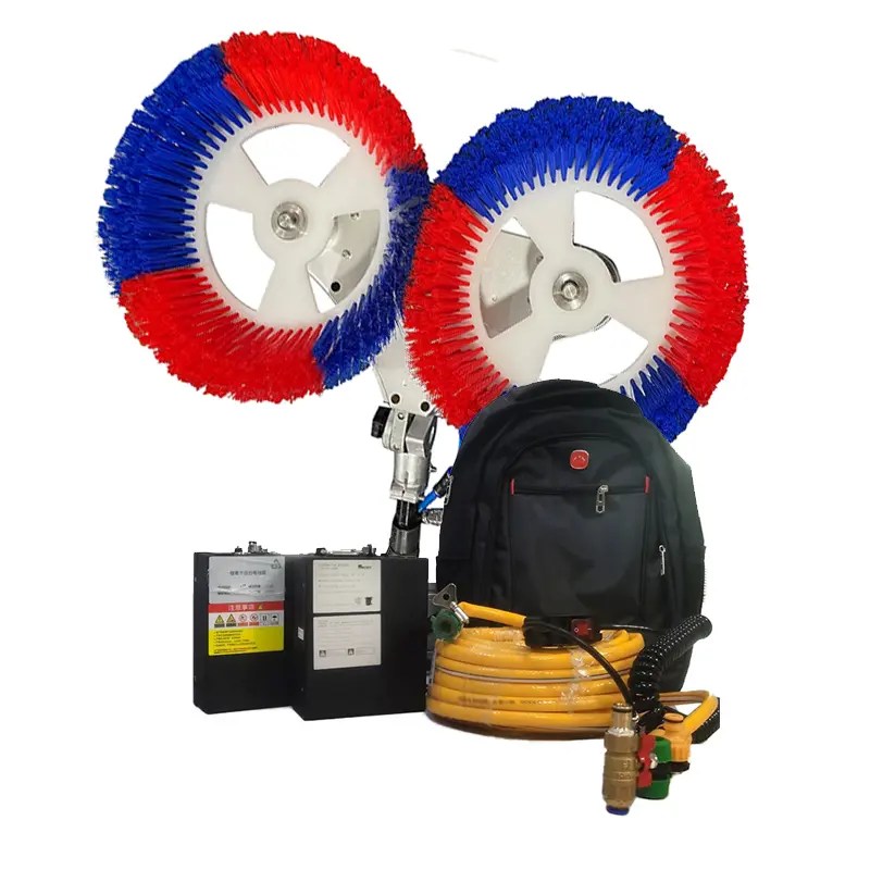 Best Multifit upgrade MULRC telescopic pole Solar Panel Cleaning Brush