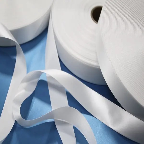 Cheap Newly Arrival Masking Tape Recycle Woven Edge Satin VTEX
