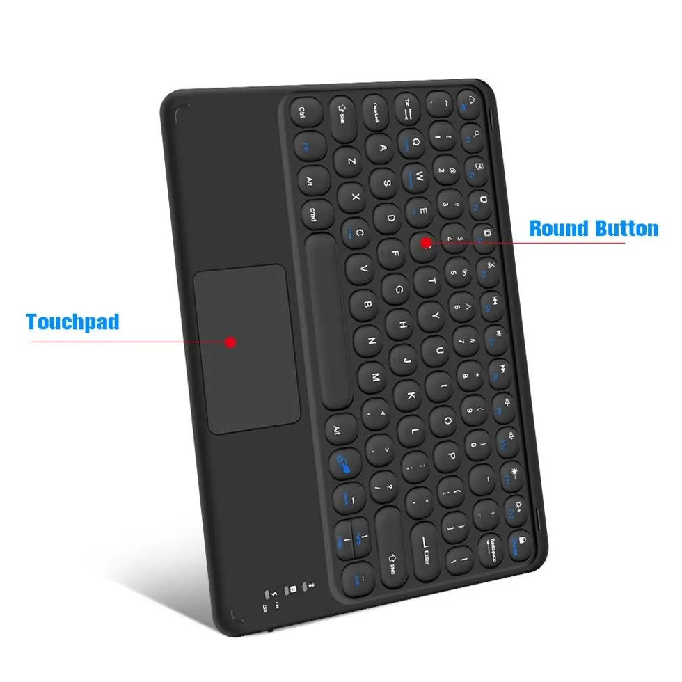Best Super Purchasing for Samsung Tab S5e Keyboard Round keys