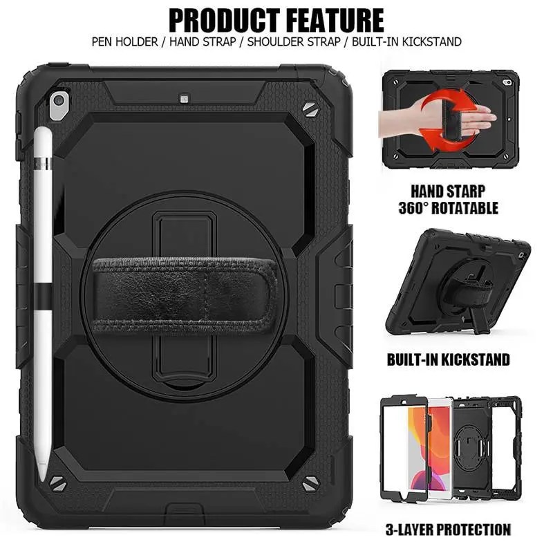 Best Good quality Tab A 10.5 Case 360 rotating Heavy Duty Shockproof