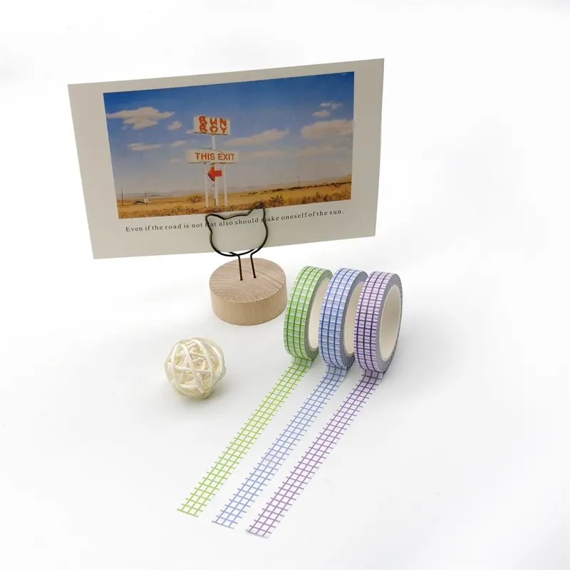 China Watercolor Water Proof Resistance Crepe Paper Masking Washy Tapes