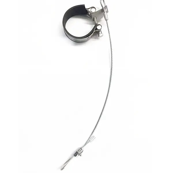 China detachable clamp working around highpressure hydraulic hose