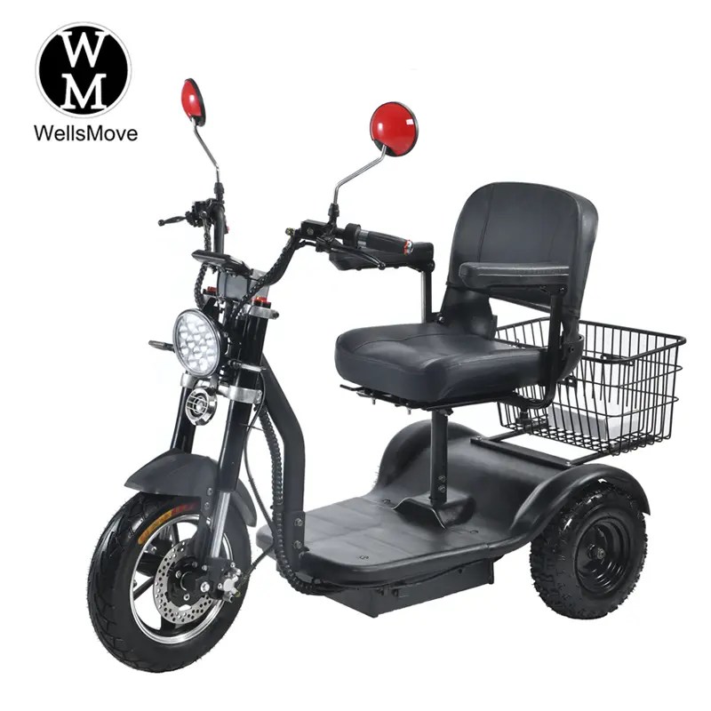 China Differential Motor Electric Mobility Trike Scooter Manufacturer