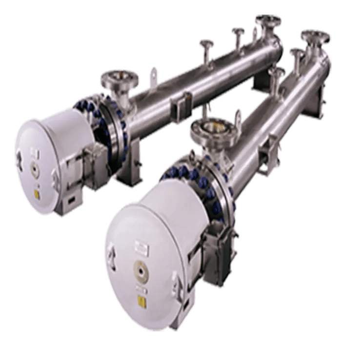 Immersive type industrial electric heater