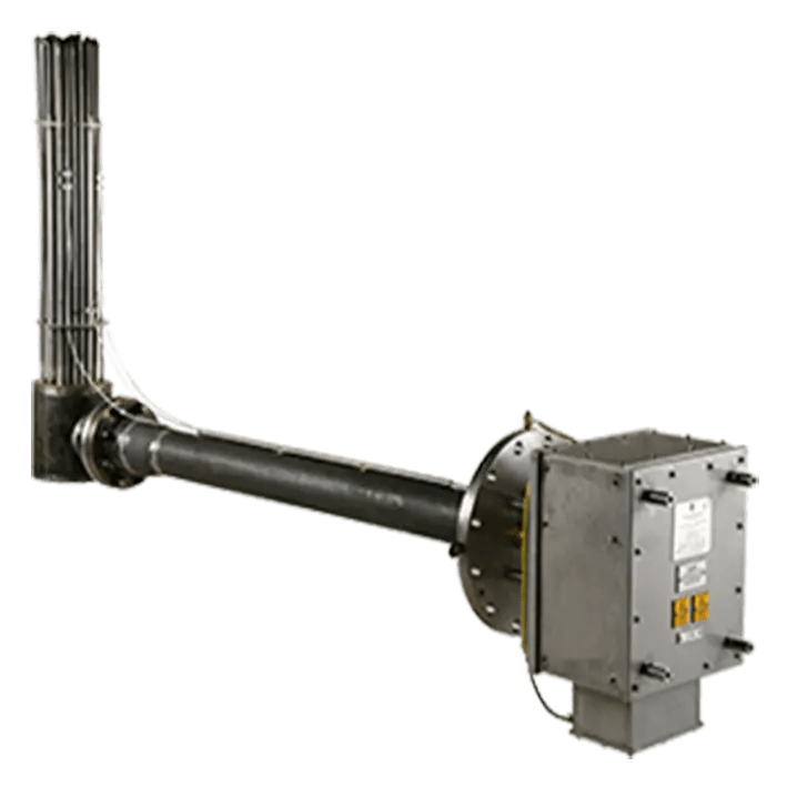 Over the side immersion heater