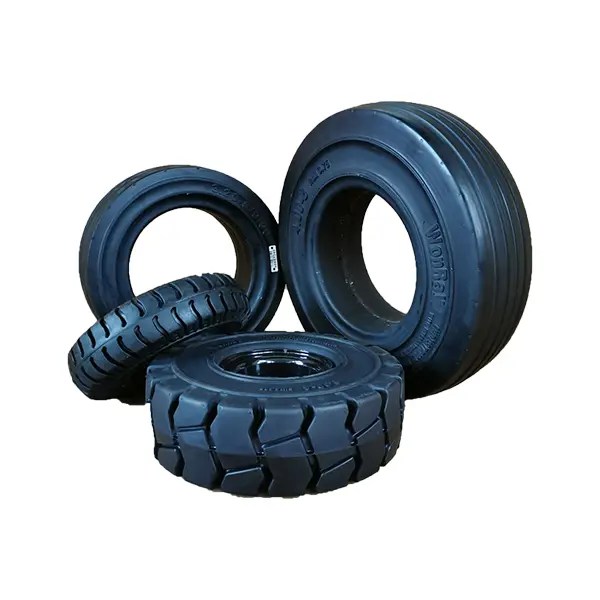 China 2022 Latest Design 10 Solid Rubber Wheels Industrial solid