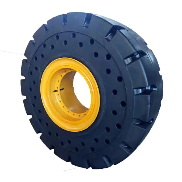 China Industrial solid rubber tires for wheel loaders Manufacturer and