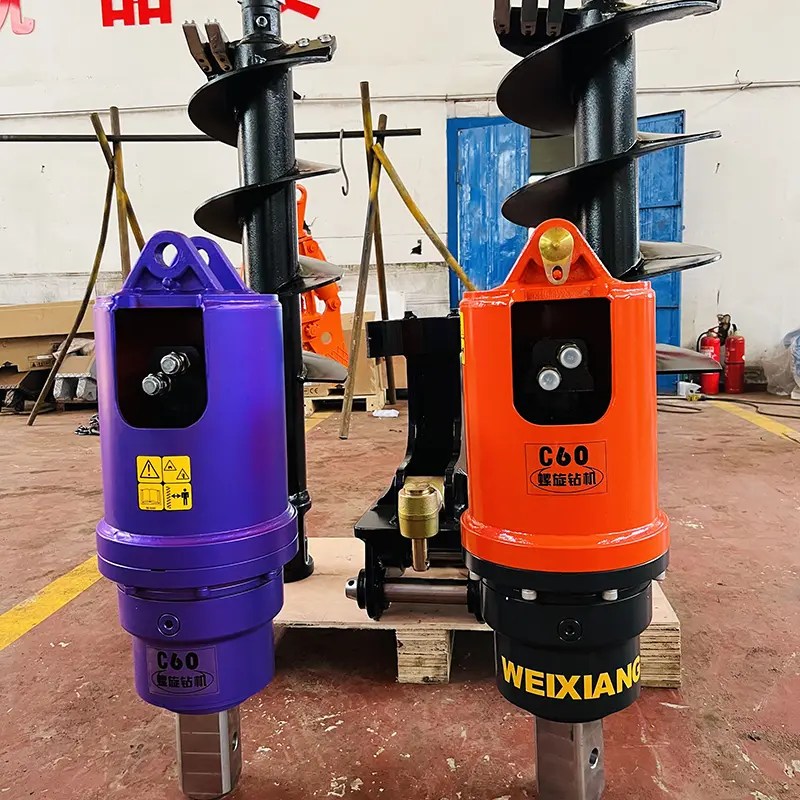 Wholesale Excavator earth auger drill post hole digger Manufacturers