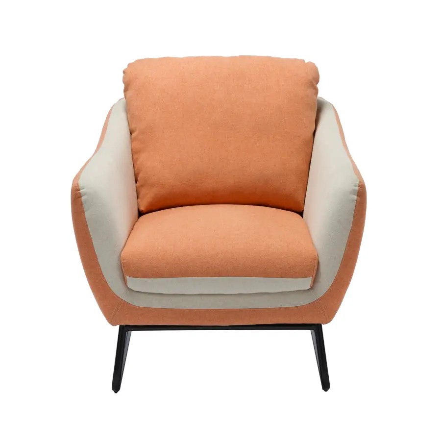 China Metal Frame Comfortable Relax Sofa Chair Manufacturer and