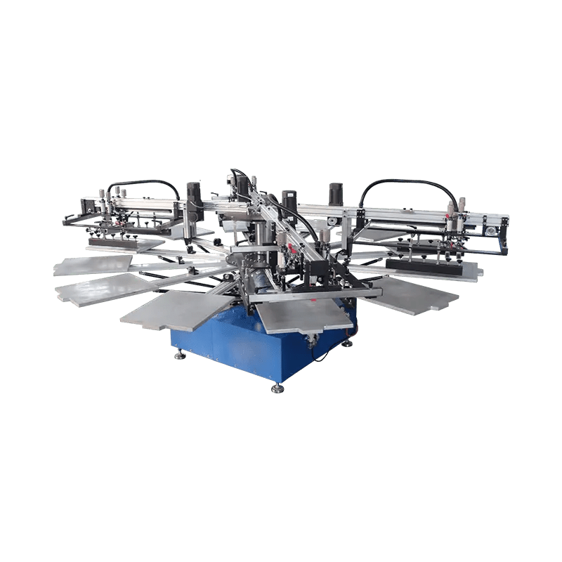 China Chinese wholesale Moving Table Silk Screen Printer Automatic