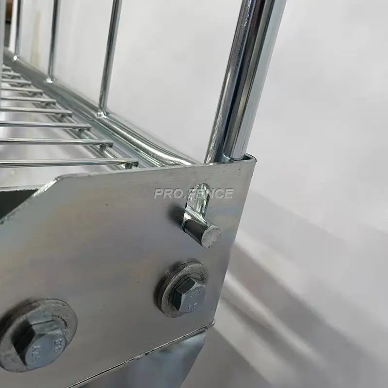 China Best cheap Roll Container Trolley Products A Frame Metal Security Logistics Wire Mesh