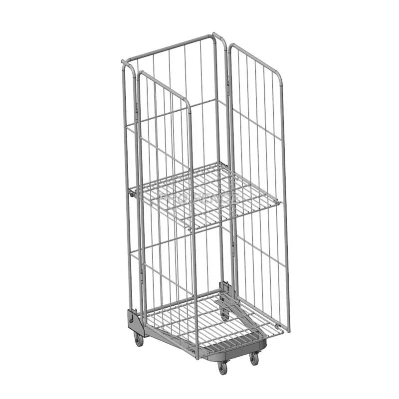 China Best cheap Table Trolley Manufacturers A Frame Metal Security